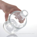 Botella de sidra de vidrio transparente de 500 ml